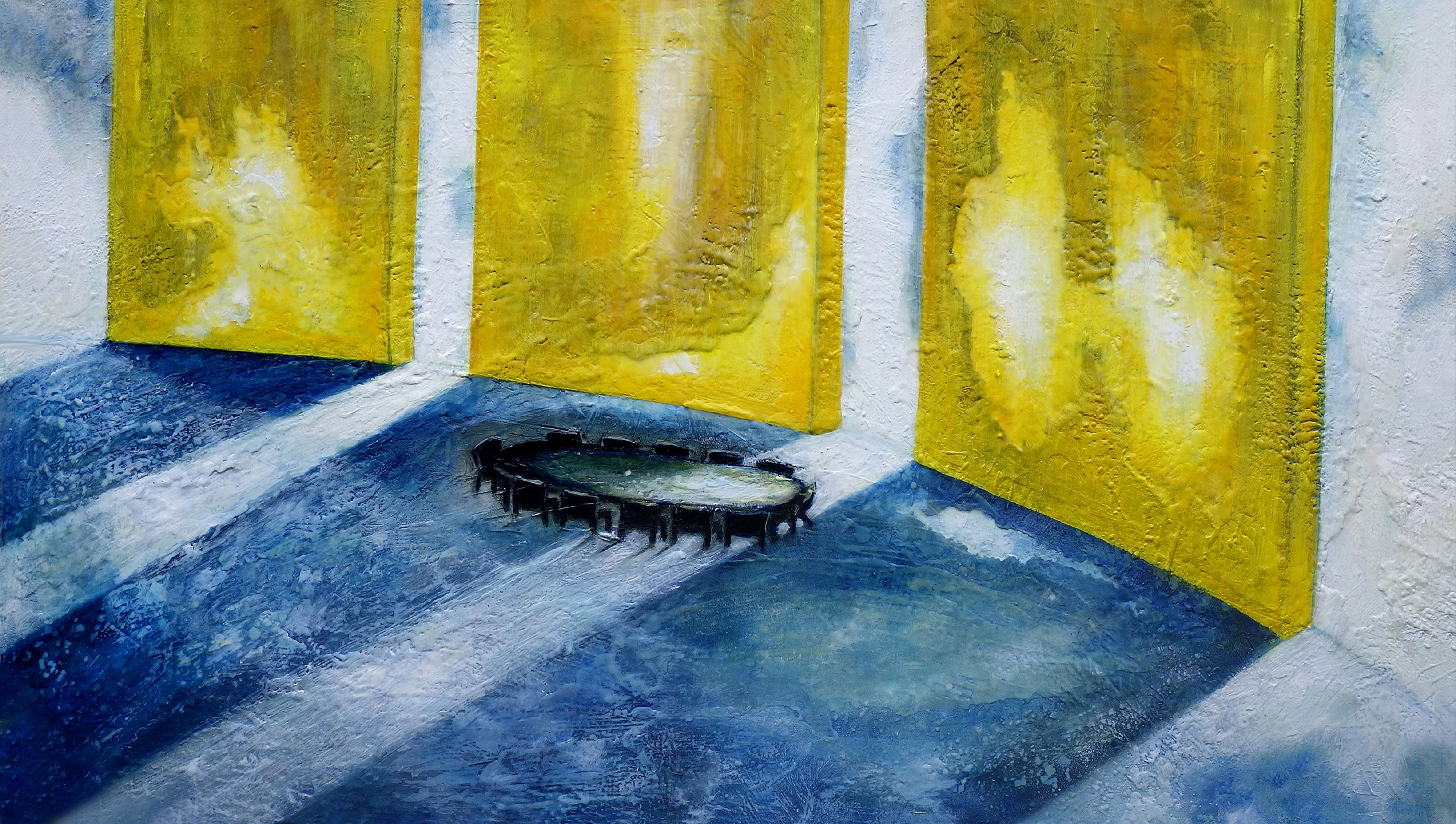 room of golden walls